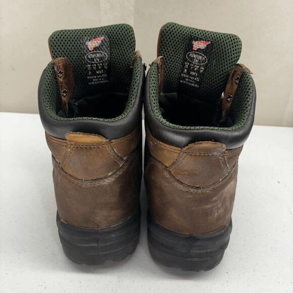 Red Wing Mens Work Boots ASTMF 2892-11 Slip Resist Leather Waterproof 13 D Oiled - Picture 4 of 10